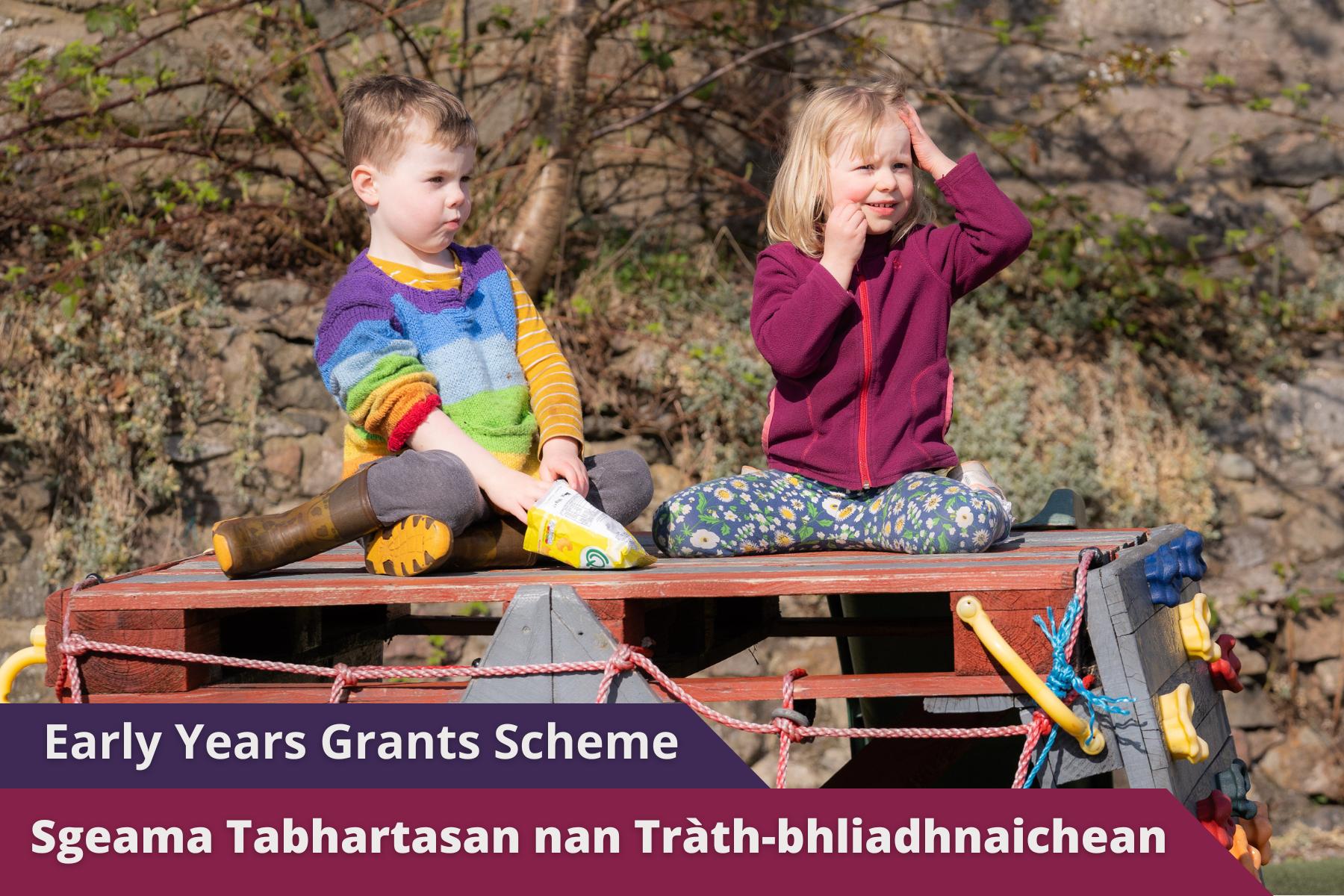 Gaelic Early Years Grants Scheme Opens to Applications!