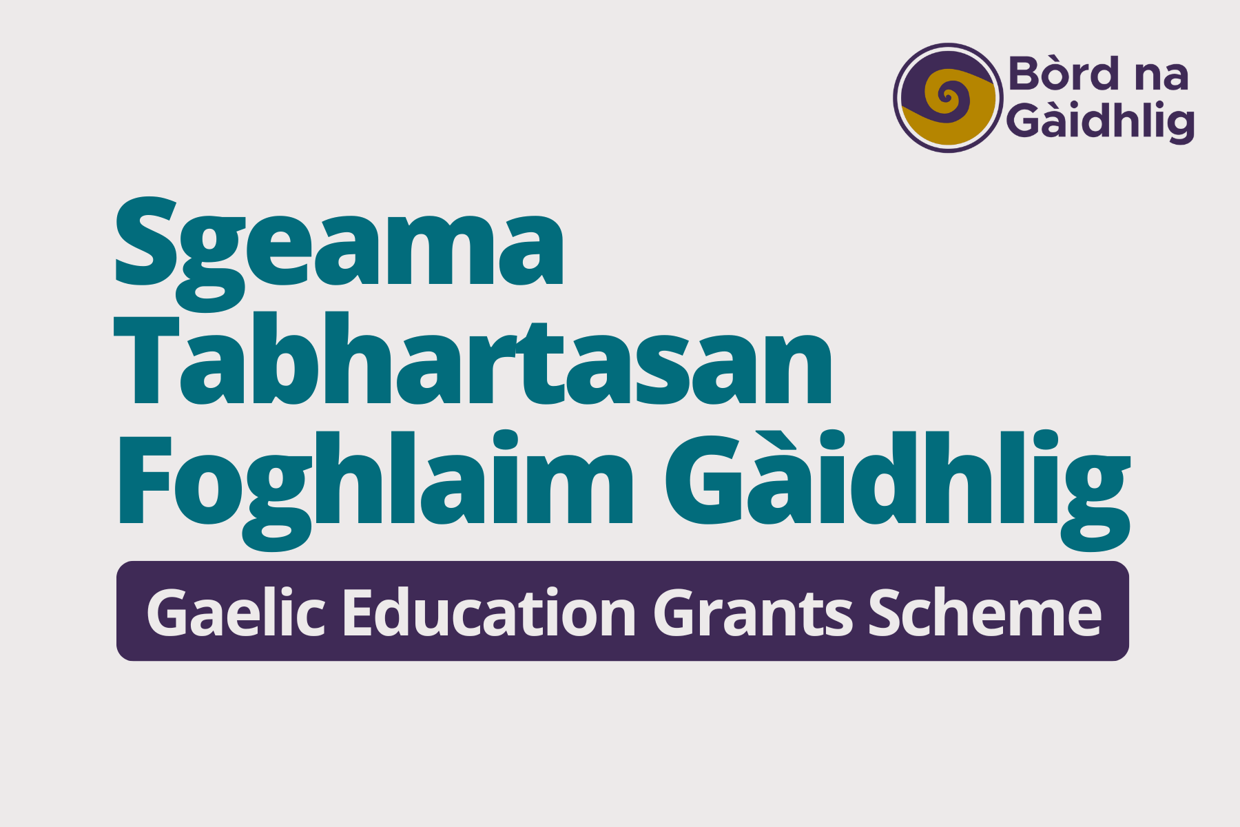 Gaelic Education Grants Scheme Opens to Applications